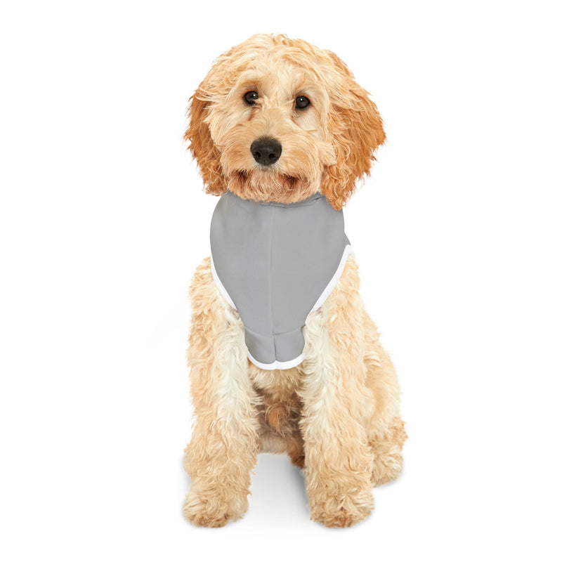 MMMH Pet Hoodie: Light Grey | Black