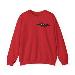 IJTT Unisex Sweatshirt: AT Strike Black | Red