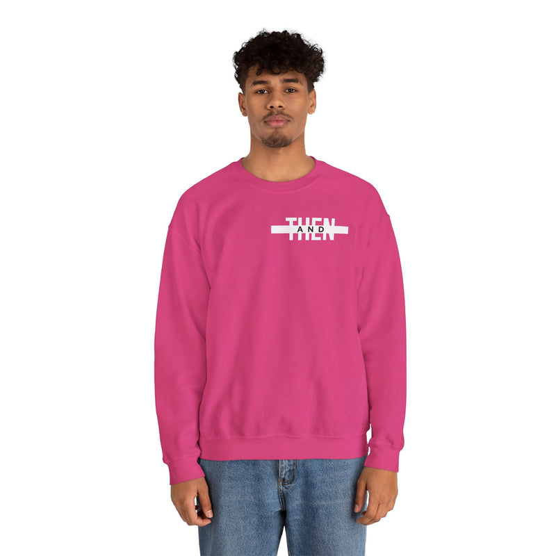 IJTT Unisex Sweatshirt: AT Strike White | Pink