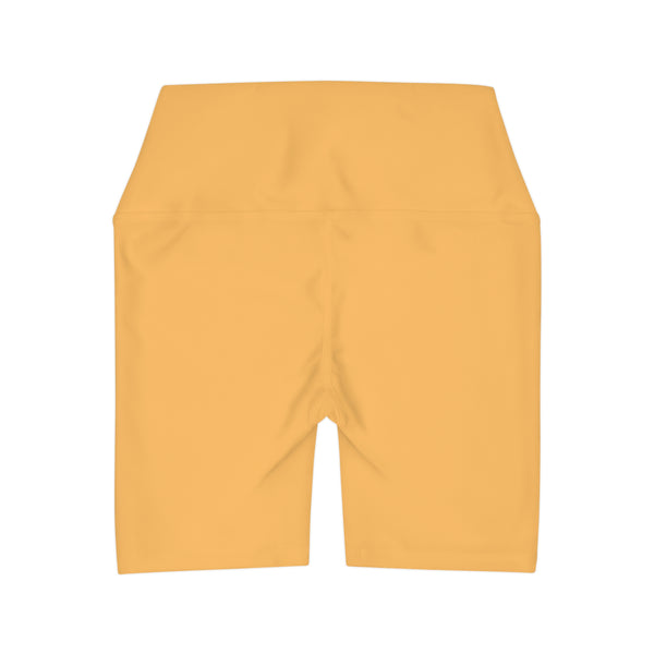 MMMH Yoga Shorts: Light Orange | Orange