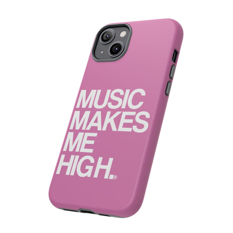 MMMH Classic Phone Case: Light Pink | White