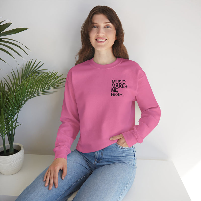 MMMH Unisex Sweatshirt: Safety Pink | Black Lettering