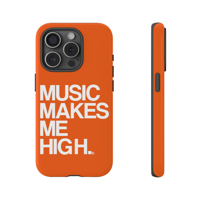 MMMH Classic Phone Case: Orange | White