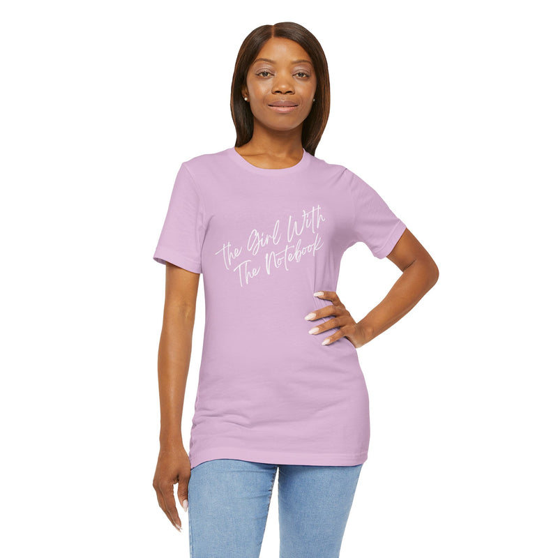 TGWTN Unisex T-Shirt: White | Lilac