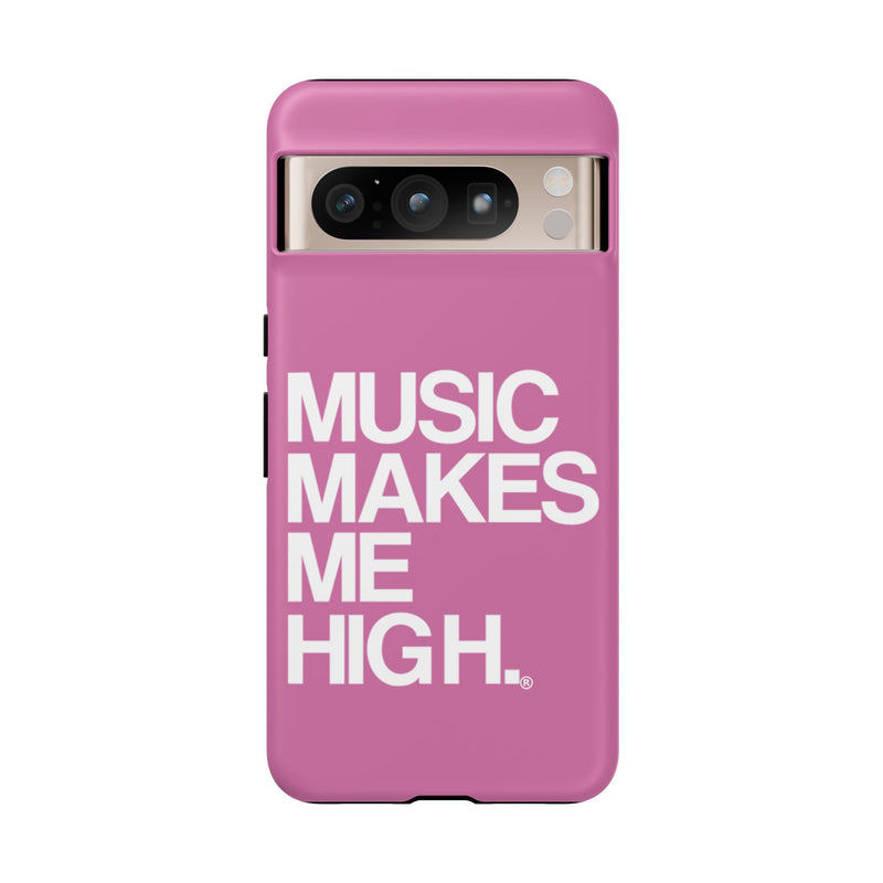 MMMH Classic Phone Case: Light Pink | White