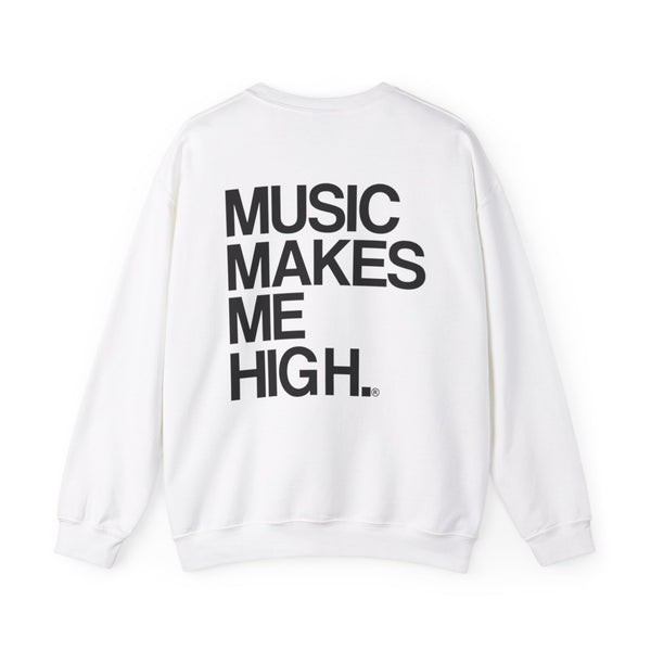 MMMH Unisex Sweatshirt: White | Black