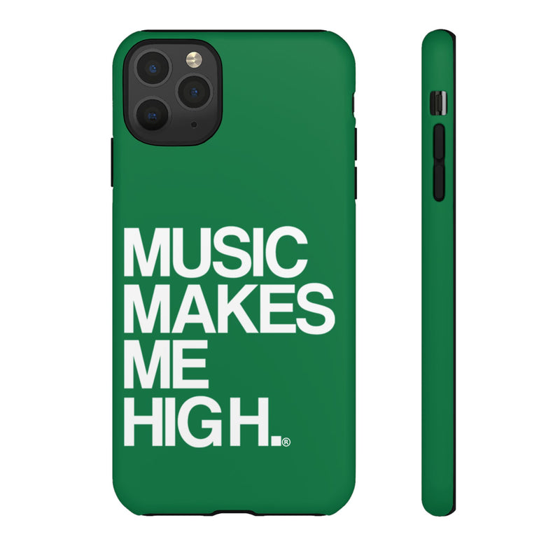 MMMH Classic Phone Case: Dark Green | White