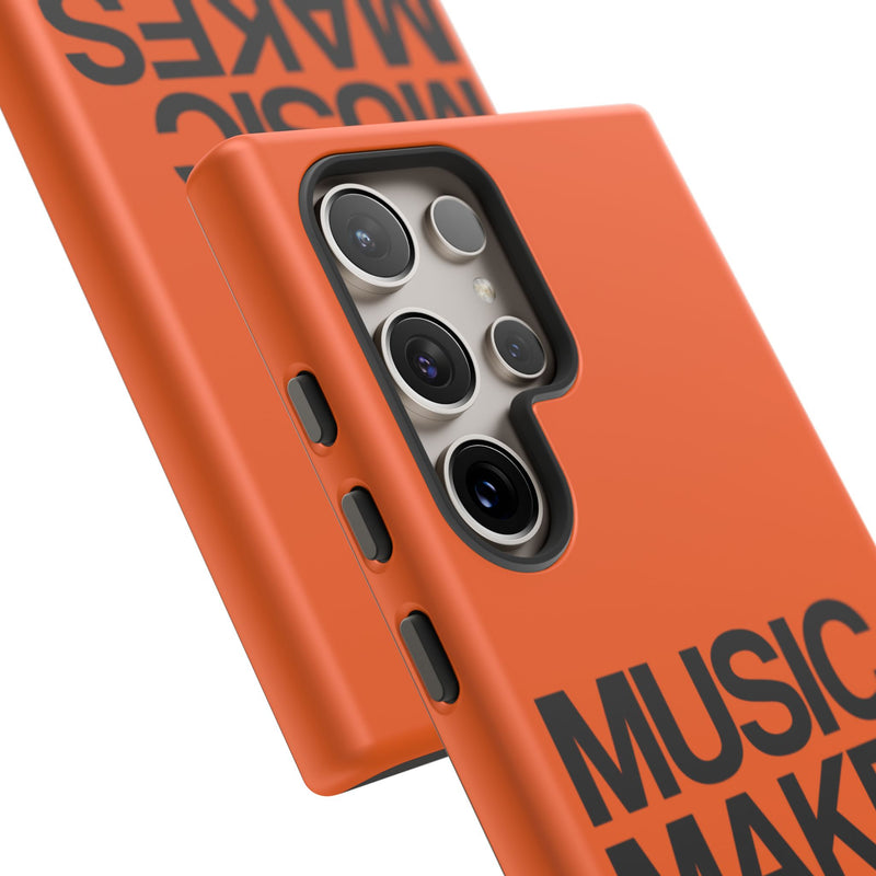 MMMH Classic Phone Case: Orange | Black