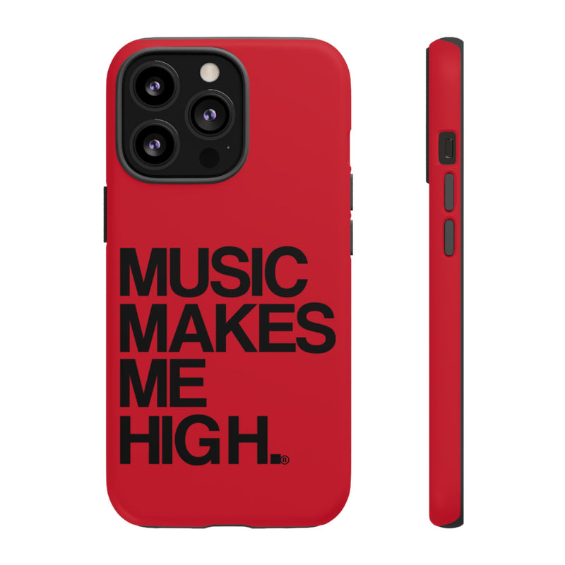 MMMH Classic Phone Case: Dark Red | Black