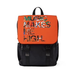 MMMH Backpack: Orange | Graffiti