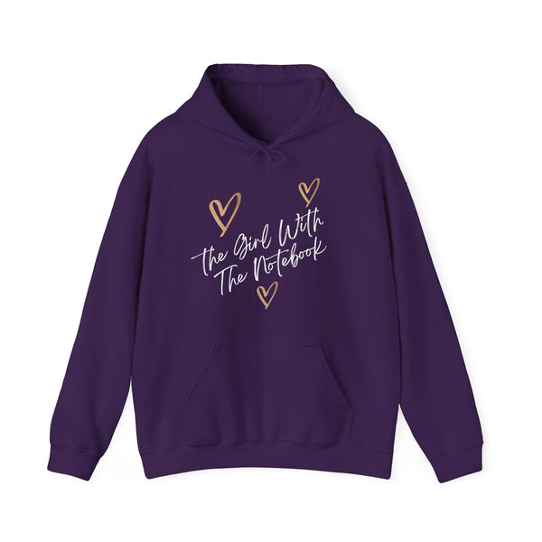 TGWTN Unisex Hoodie: Brown/White | Purple