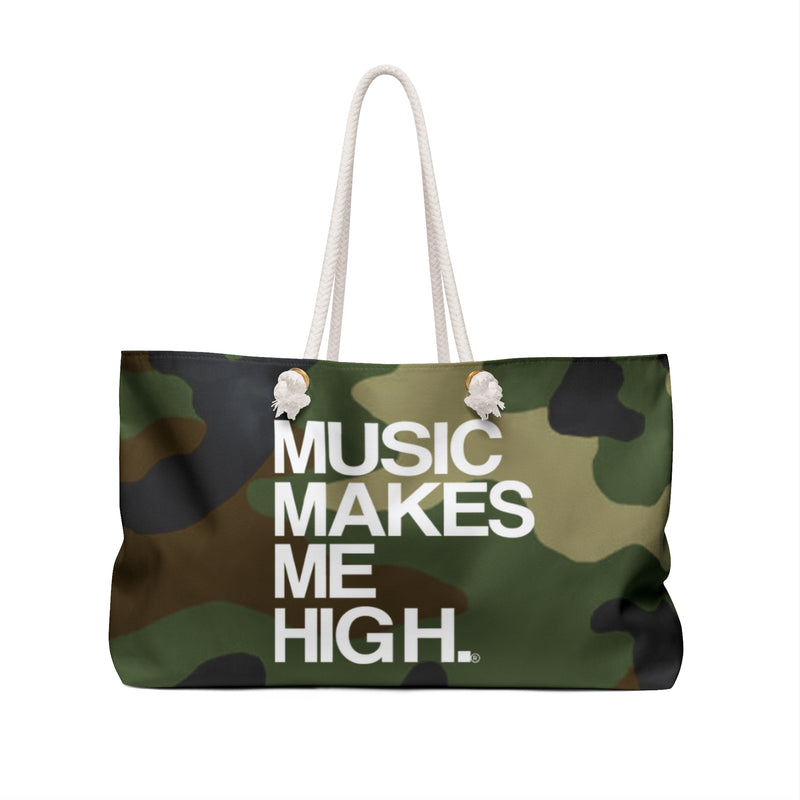 MMMH Weekender Bag (Rope Handle): Camo | White