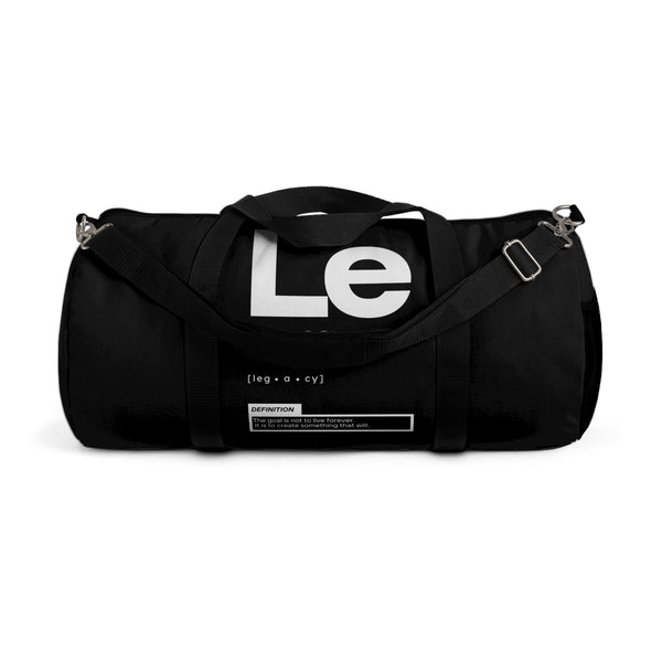 NOVL Duffel Bag: Legacy Black | White