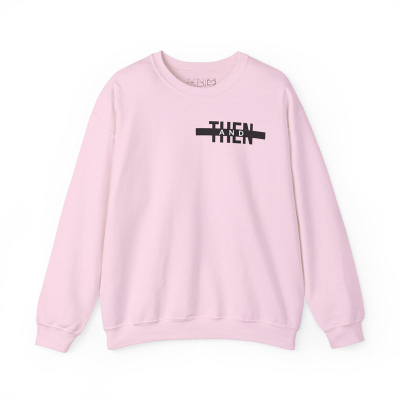 IJTT Unisex Sweatshirt: AT Strike Black | Light Pink