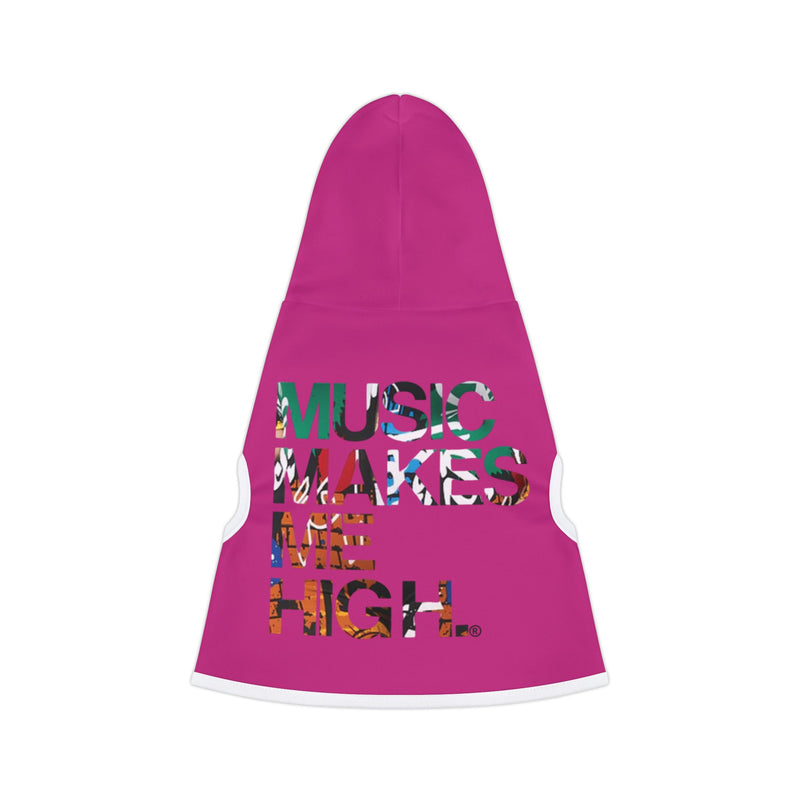 MMMH Pet Hoodie: Pink | Graffiti