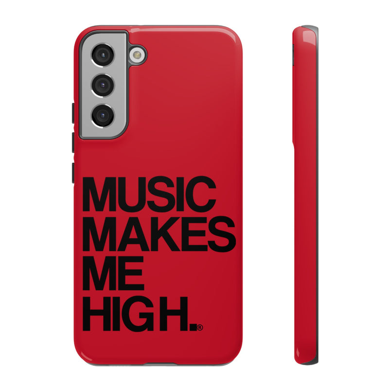 MMMH Classic Phone Case: Dark Red | Black