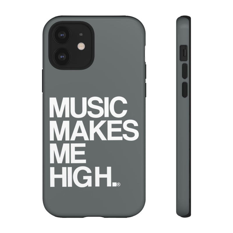 MMMH Classic Phone Case: Dark Grey | White