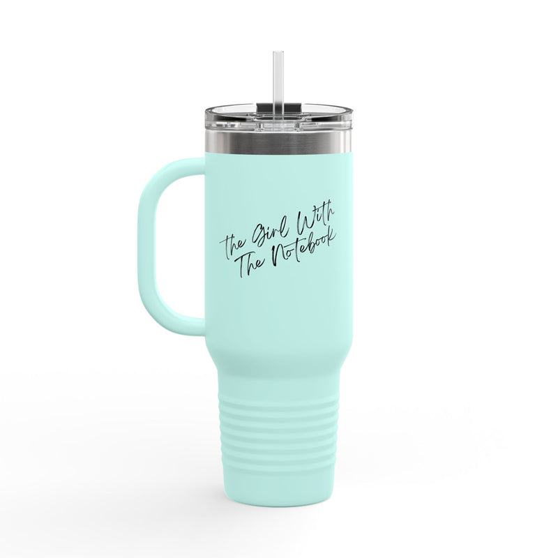 TGWTN Insulated Mug: Black | Teal