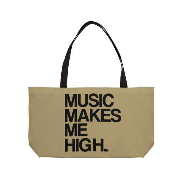 MMMH Weekender Bag (Black Handle): Gold | Black