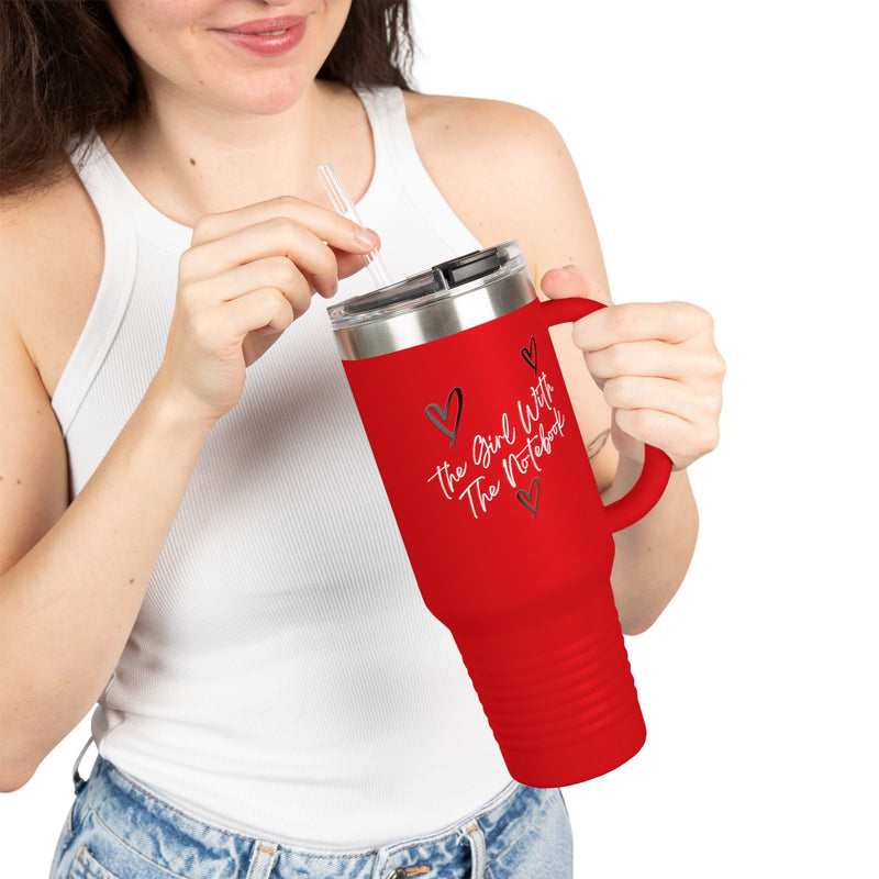 TGWTN Insulated Mug: Black/White | Red