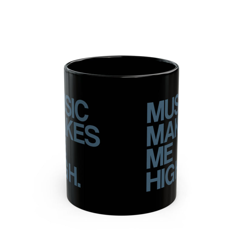 MMMH Black Mug: Indigo Blue