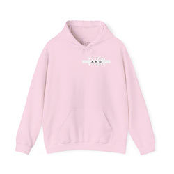 IJTT Unisex Hoodie: AT Strike White | Light Pink