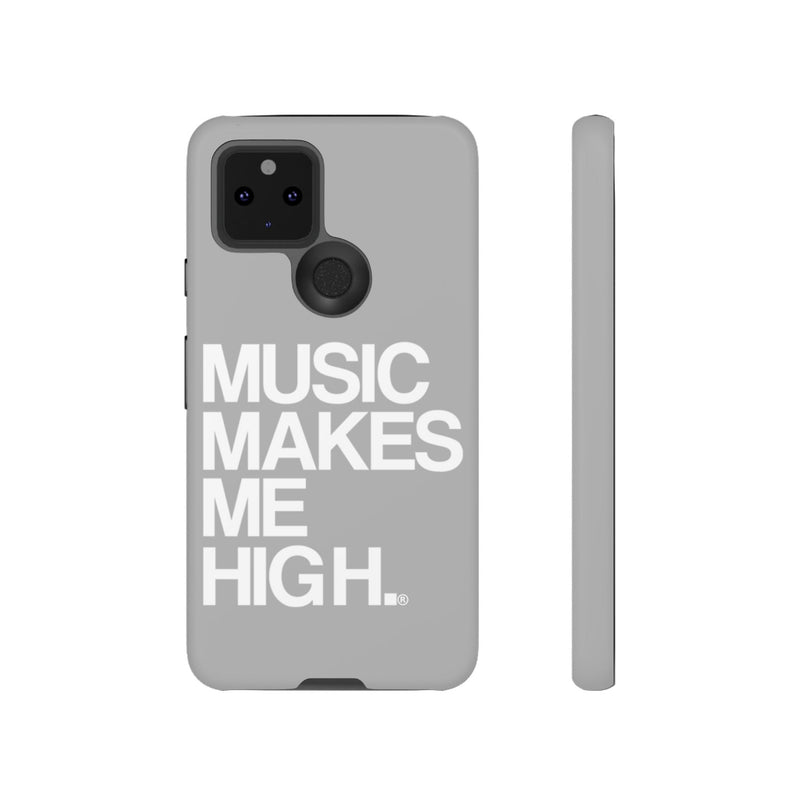 MMMH Classic Phone Case: Light Grey | White