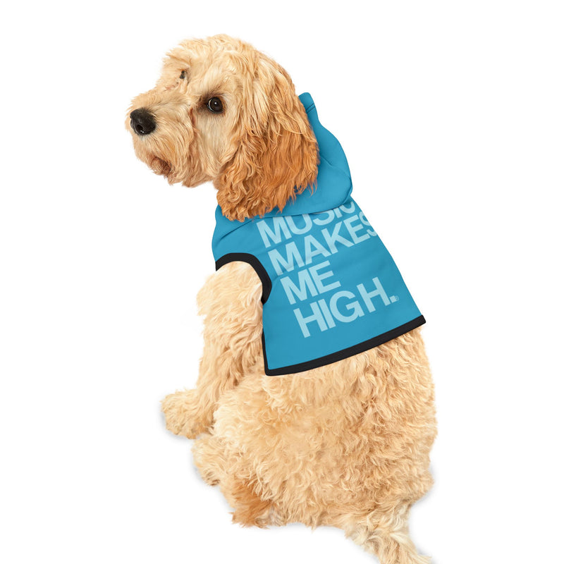 MMMH Pet Hoodie: Turquoise | Light Turquoise