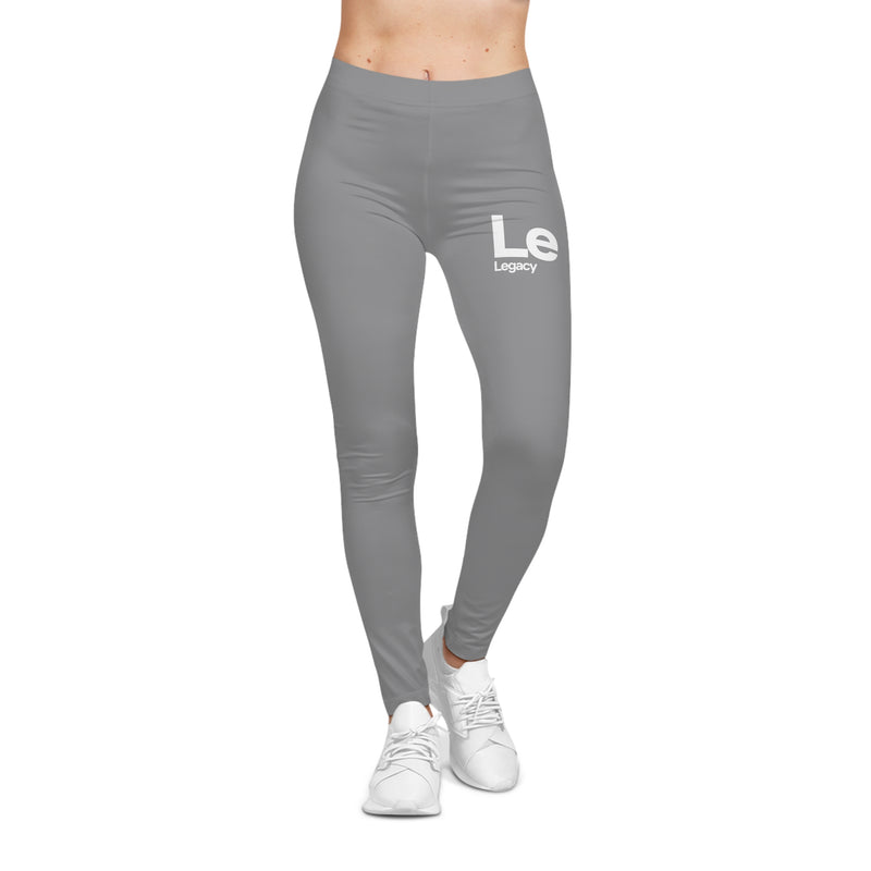 NOVL Leggings: Legacy Grey | White