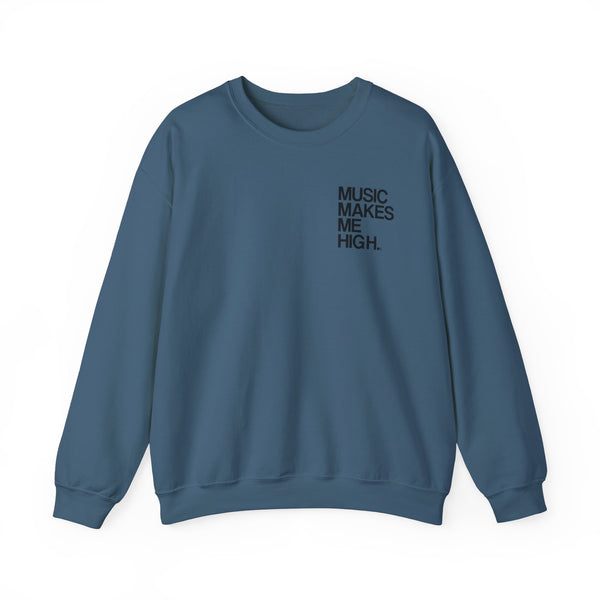 MMMH Unisex Sweatshirt: Indigo Blue | Black