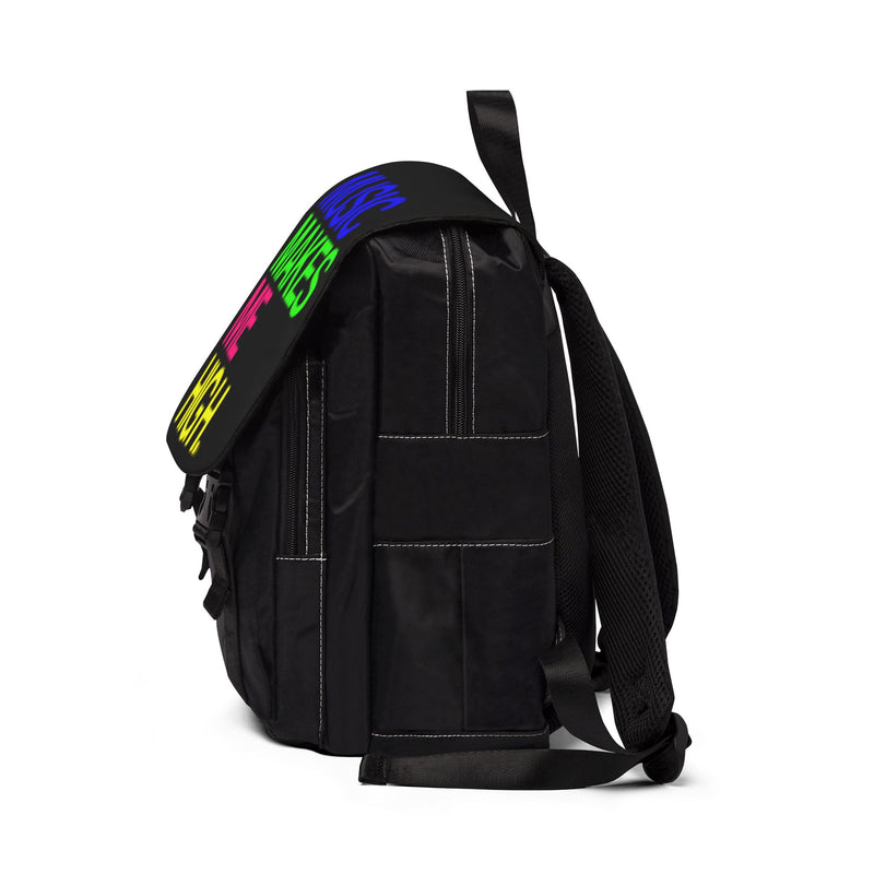 MMMH Backpack: Black | Neon