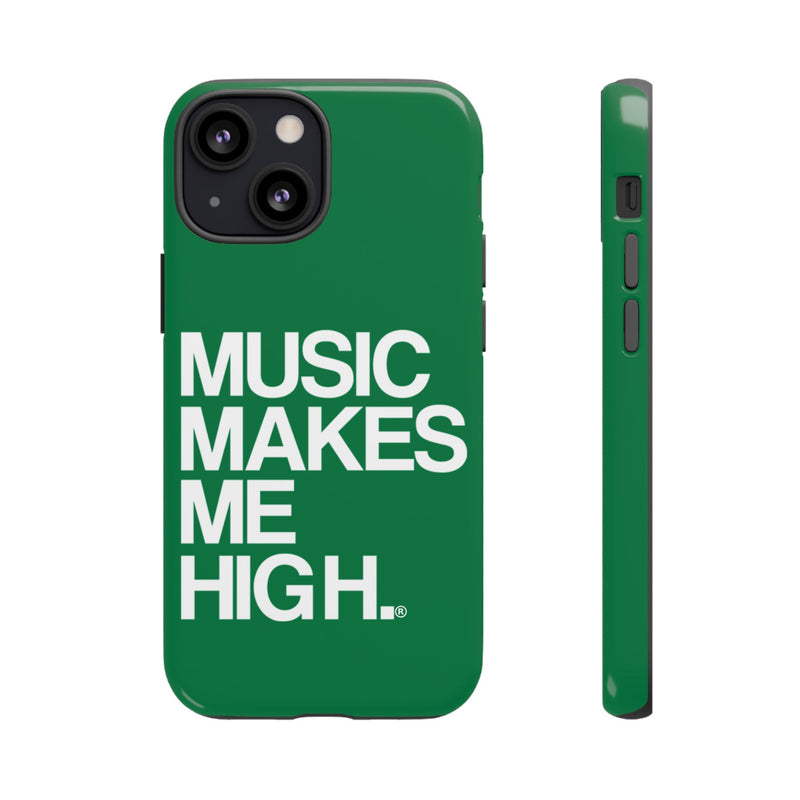 MMMH Classic Phone Case: Dark Green | White