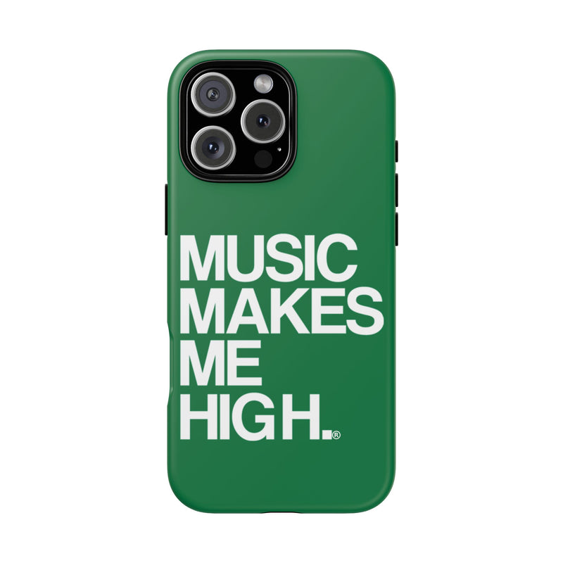 MMMH Classic Phone Case: Dark Green | White