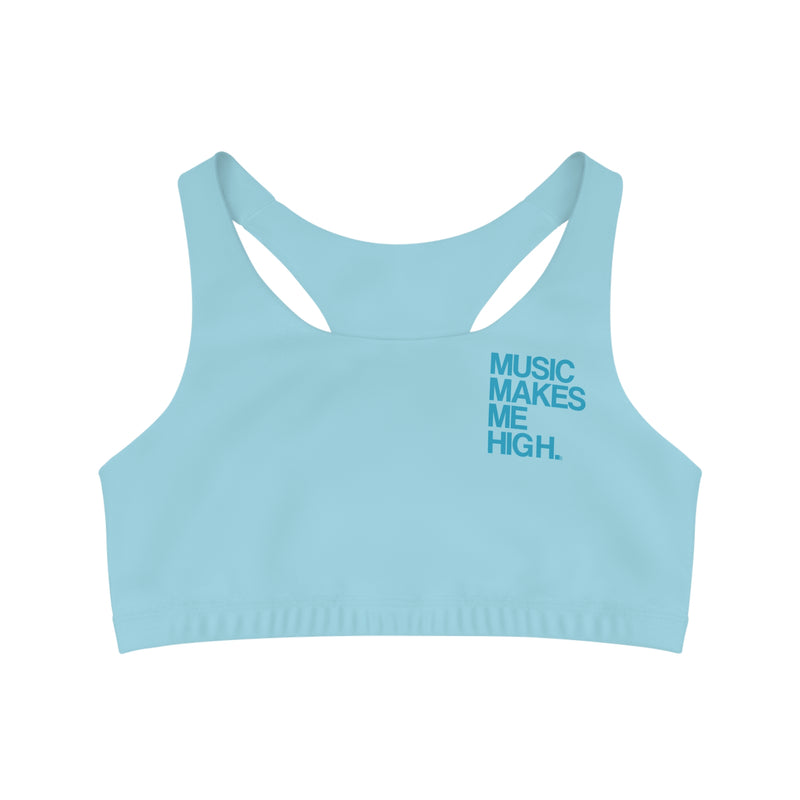 MMMH Sports Bra: Light Turquoise | Turquoise