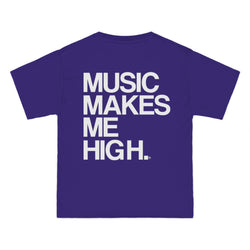 MMMH Unisex T-Shirt: Purple | White Lettering