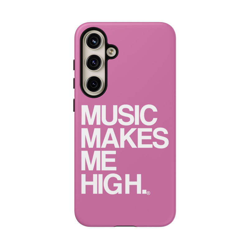 MMMH Classic Phone Case: Light Pink | White