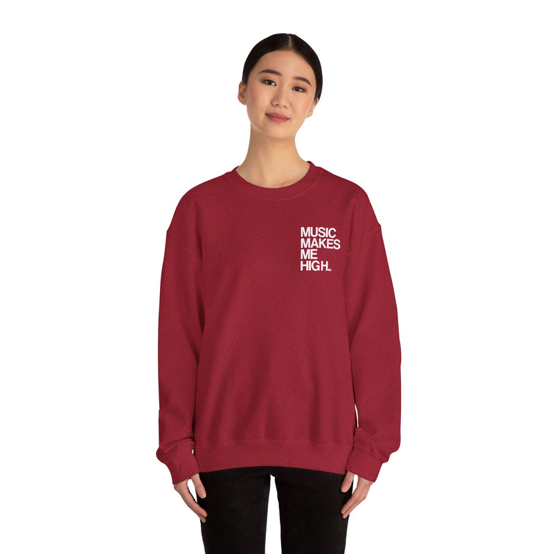 MMMH Unisex Sweatshirt: Antique Cherry Red | White