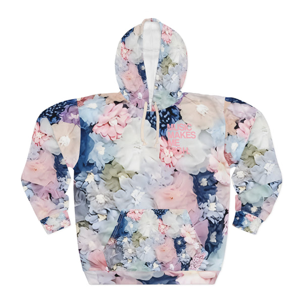 MMMH Unisex Hoodie: Flowers | Light Pink