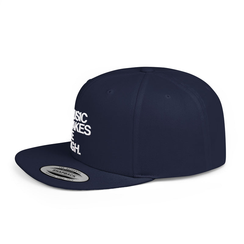 MMMH Classic Snapback: Navy_White Lettering