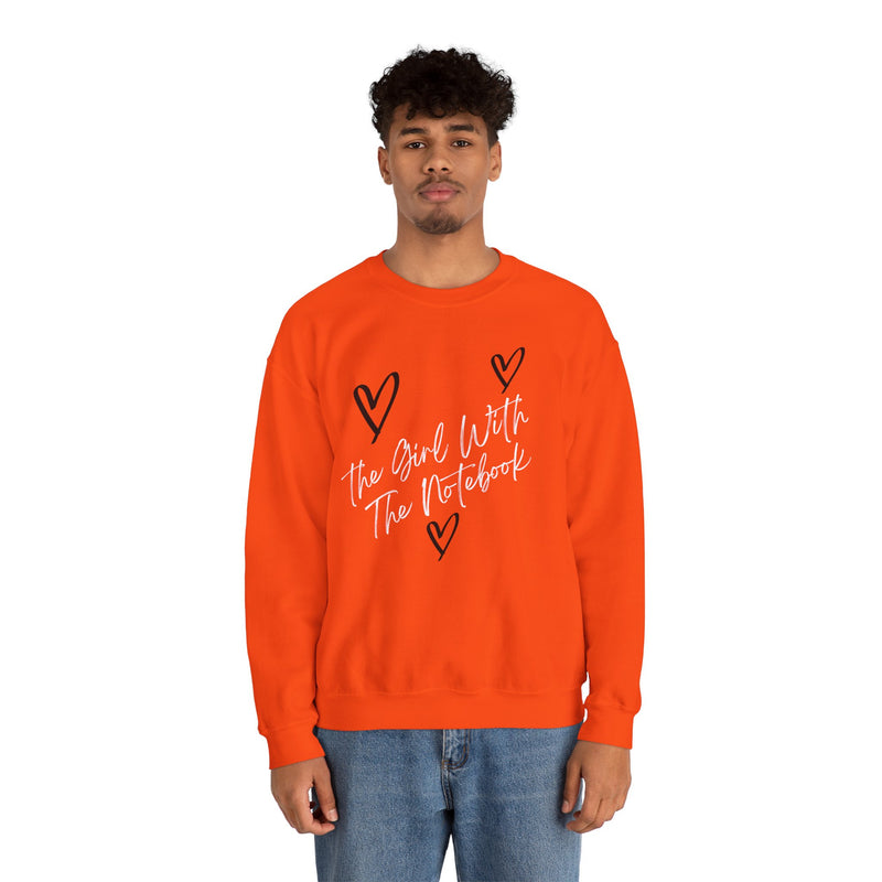 TGWTN Unisex Sweatshirt: Black/White | Orange