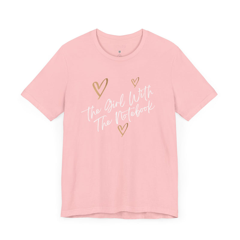 TGWTN Unisex T-Shirt: Brown/White | Light Pink