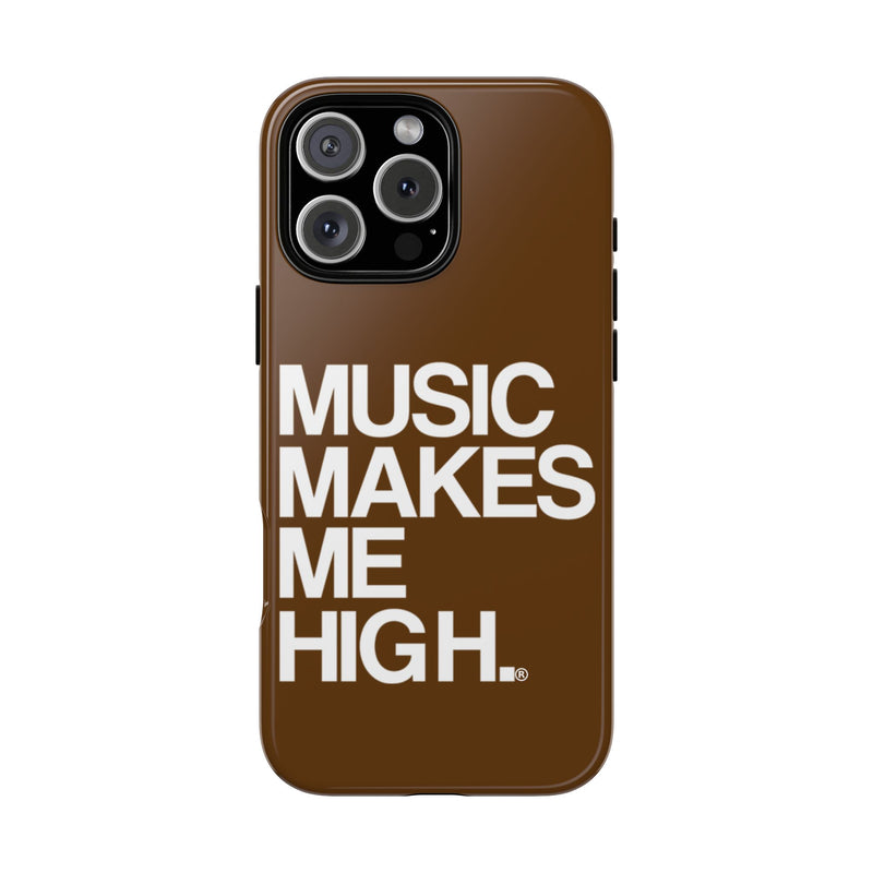 MMMH Classic Phone Case: Brown | White