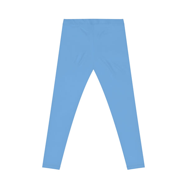 MMMH Leggings: Light Blue | White