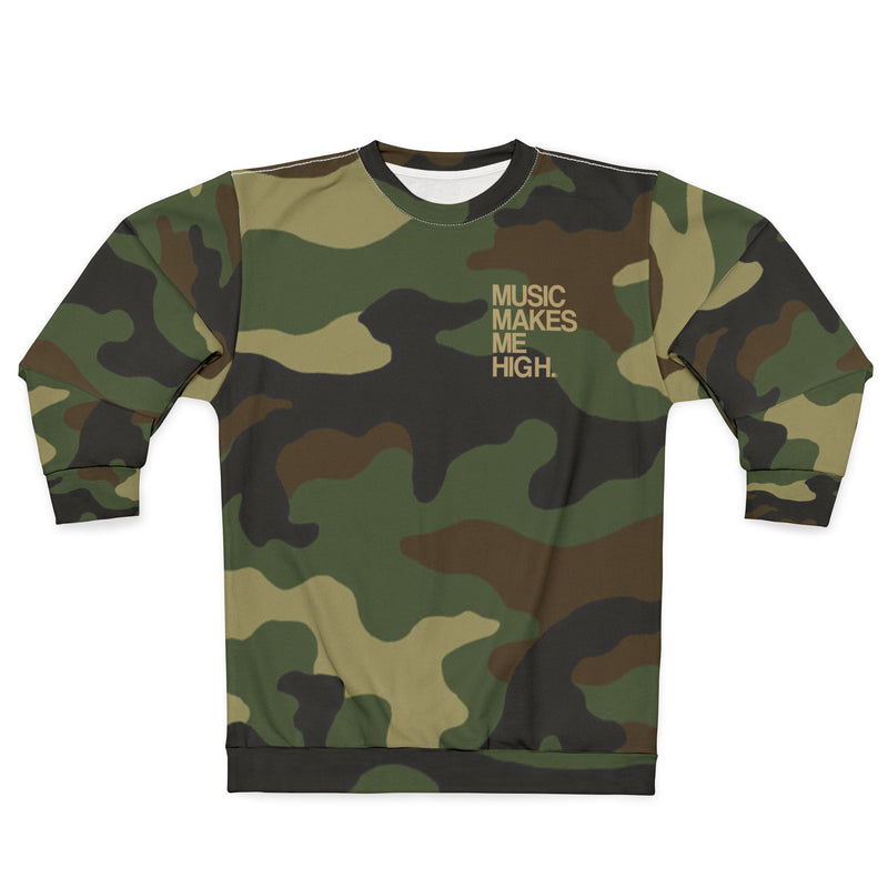 MMMH Unisex Sweatshirt: Camo | Gold