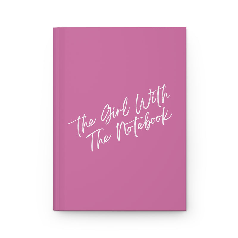 TGWTN Hardcover Journal: White | Light Pink