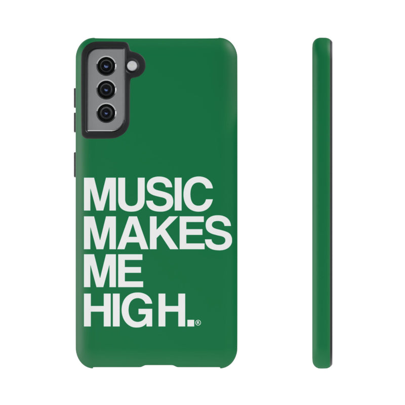 MMMH Classic Phone Case: Dark Green | White