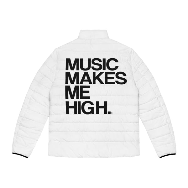 Copy of MMMH Men's Puffer Jacket: White | Black