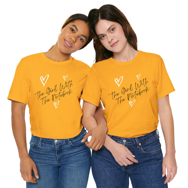 TGWTN Unisex T-Shirt: White/Black | Gold