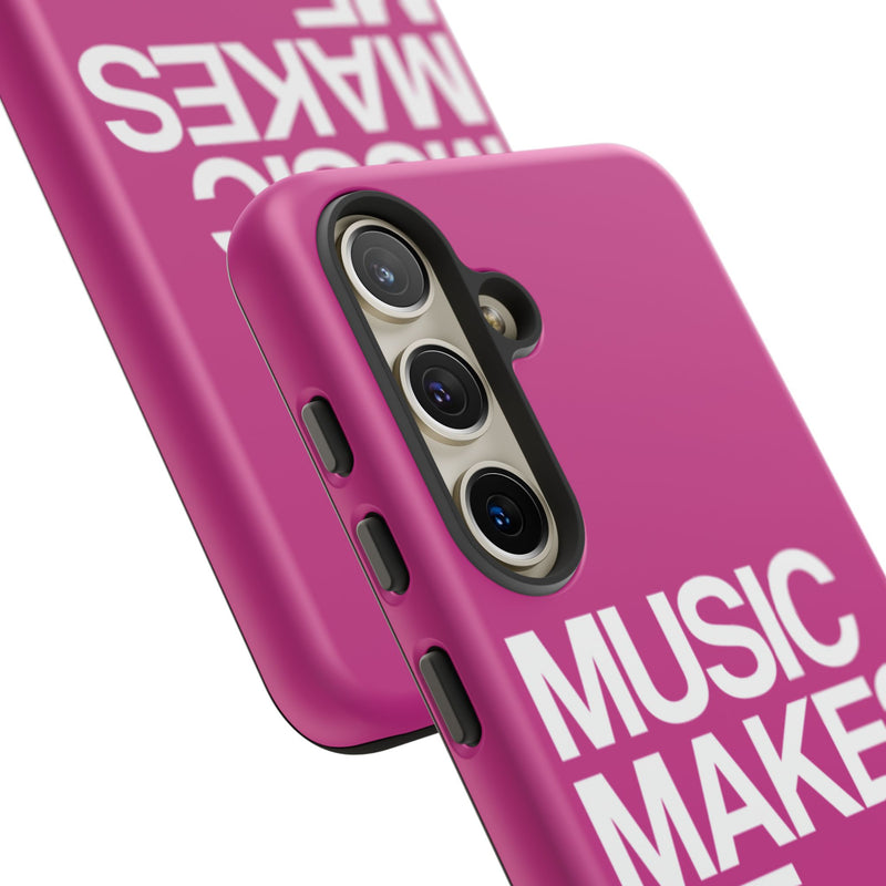 MMMH Classic Phone Case: Pink | White