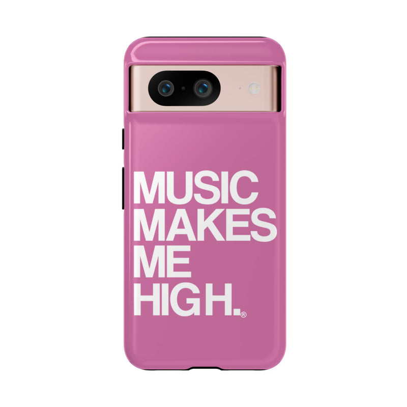 MMMH Classic Phone Case: Light Pink | White